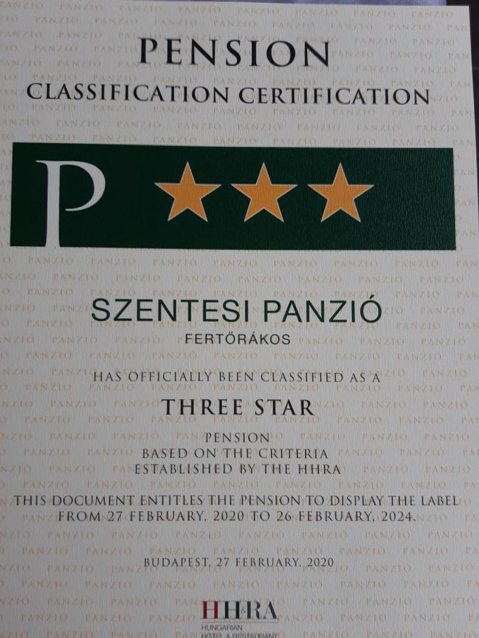 Fertőrákos Szentesi Panzio B&B 외부 사진